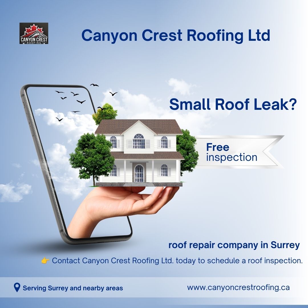 roof repair company in Surrey-Canyon Crest Roofing Ltd